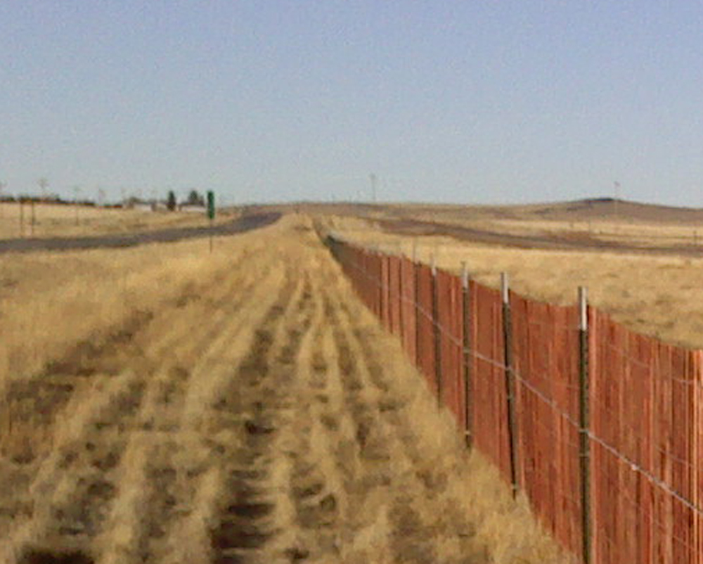 Highway Rightofway Fence High Country Fence